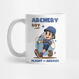 Cute Archery Boy Mug